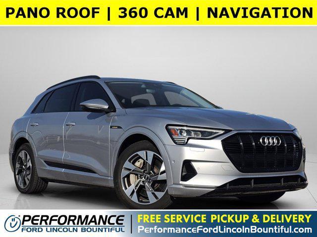 used 2021 Audi e-tron car, priced at $22,995
