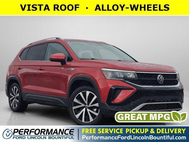 used 2023 Volkswagen Taos car, priced at $18,925