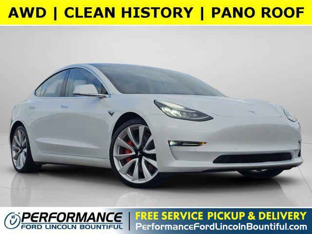 used 2018 Tesla Model 3 car, priced at $21,997