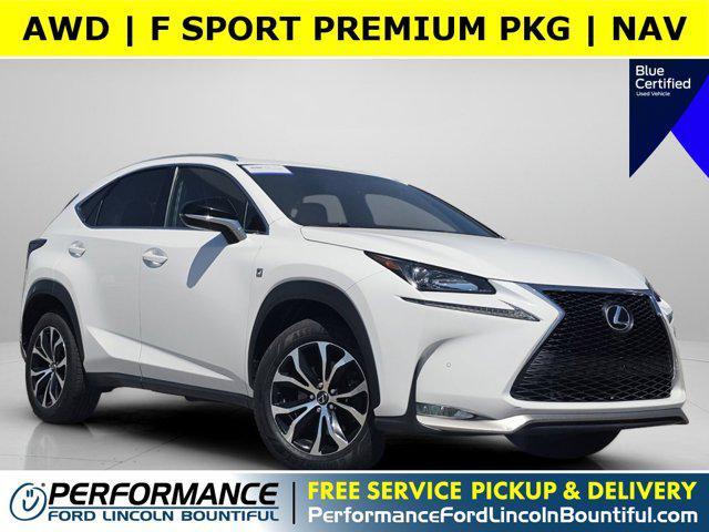 used 2017 Lexus NX 200t car, priced at $24,385