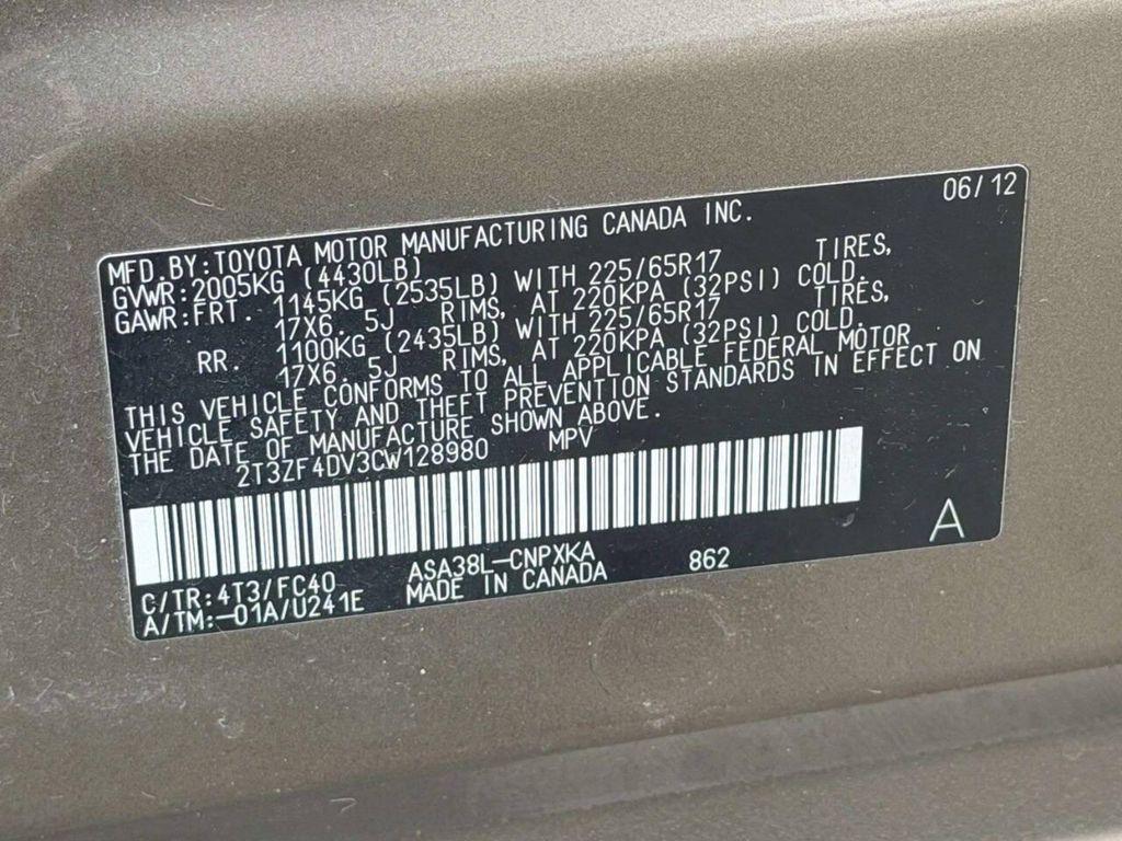 used 2012 Toyota RAV4 car, priced at $10,977