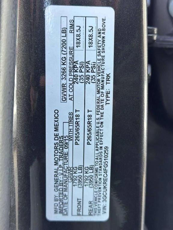 used 2015 Chevrolet Silverado 1500 car, priced at $19,477