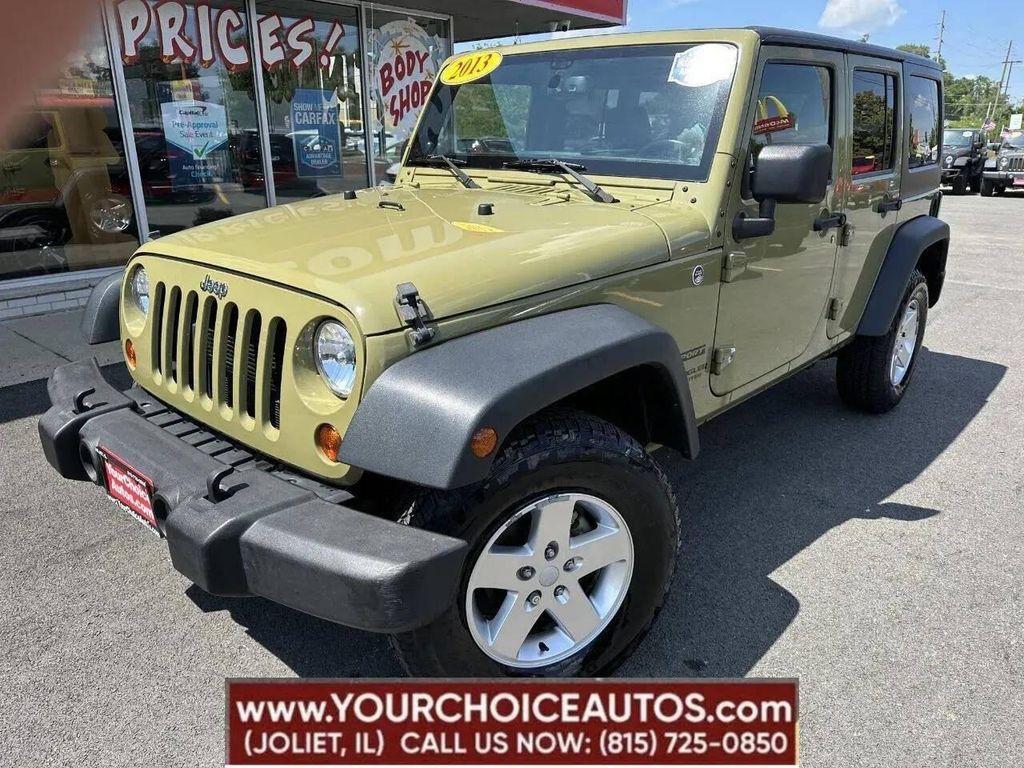 used 2013 Jeep Wrangler Unlimited car, priced at $16,977