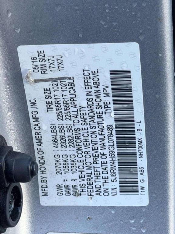 used 2016 Honda CR-V car, priced at $22,376