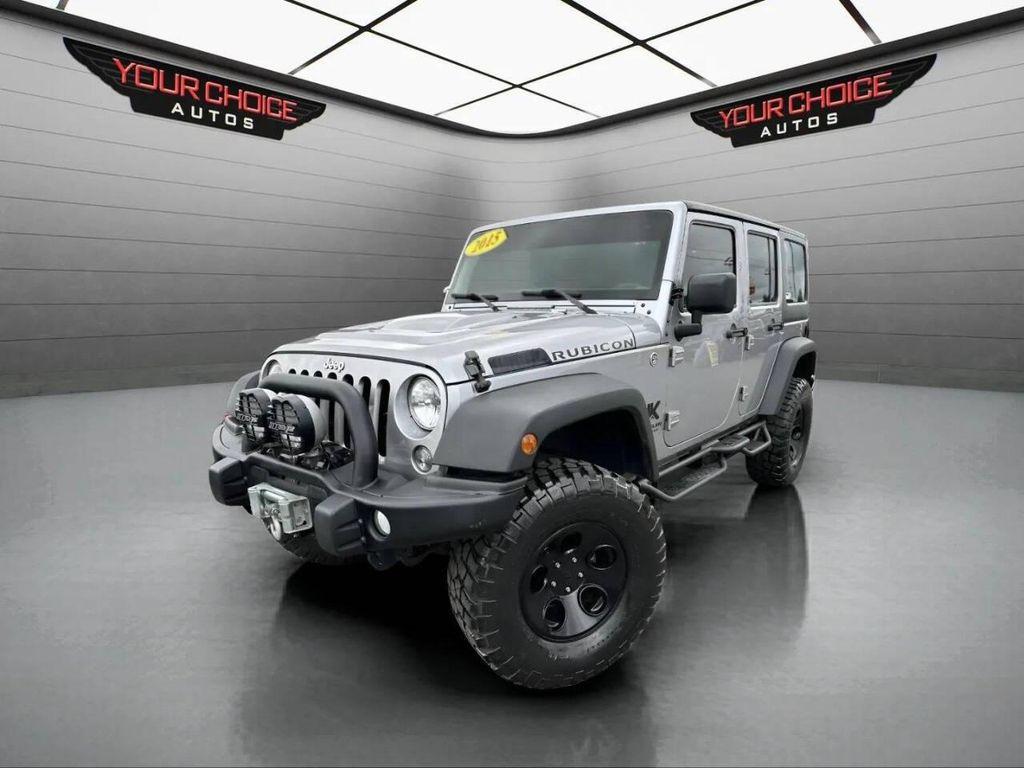 used 2015 Jeep Wrangler Unlimited car, priced at $23,977