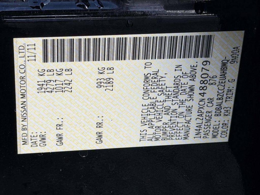 used 2012 Nissan Altima car, priced at $6,977