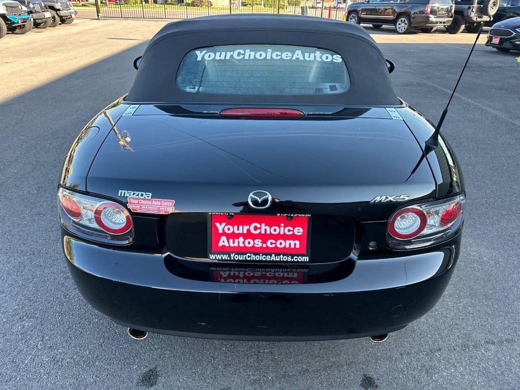 Black 2006 Mazda MX-5 Miata Sport 2dr Convertible