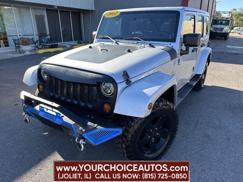 used 2012 Jeep Wrangler Unlimited car, priced at $15,477