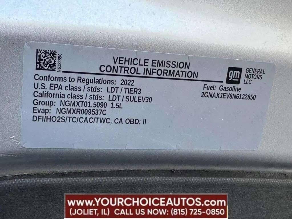 used 2022 Chevrolet Equinox car, priced at $14,977