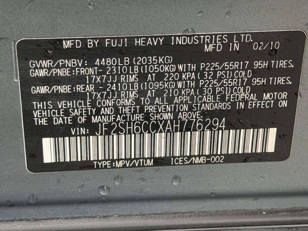 used 2010 Subaru Forester car, priced at $4,977