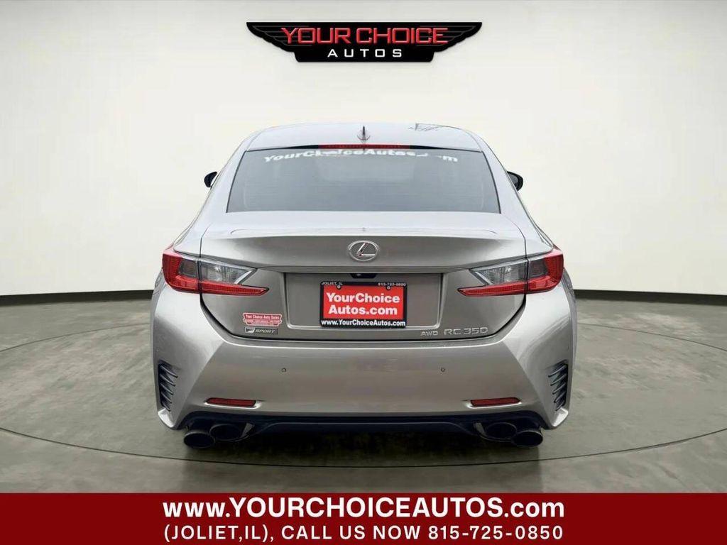 used 2015 Lexus RC 350 car, priced at $23,999