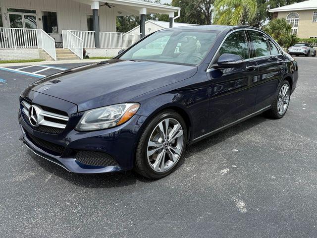 used 2018 Mercedes-Benz C-Class car, priced at $15,890