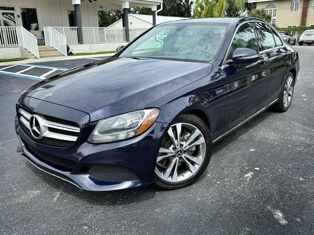 used 2018 Mercedes-Benz C-Class car, priced at $15,890