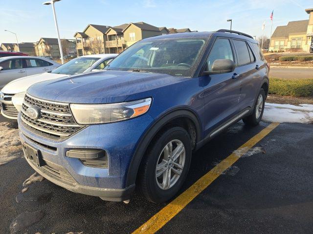 used 2021 Ford Explorer car, priced at $26,991
