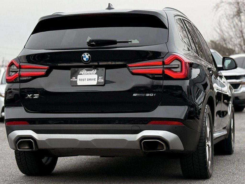 used 2022 BMW X3 car, priced at $20,803