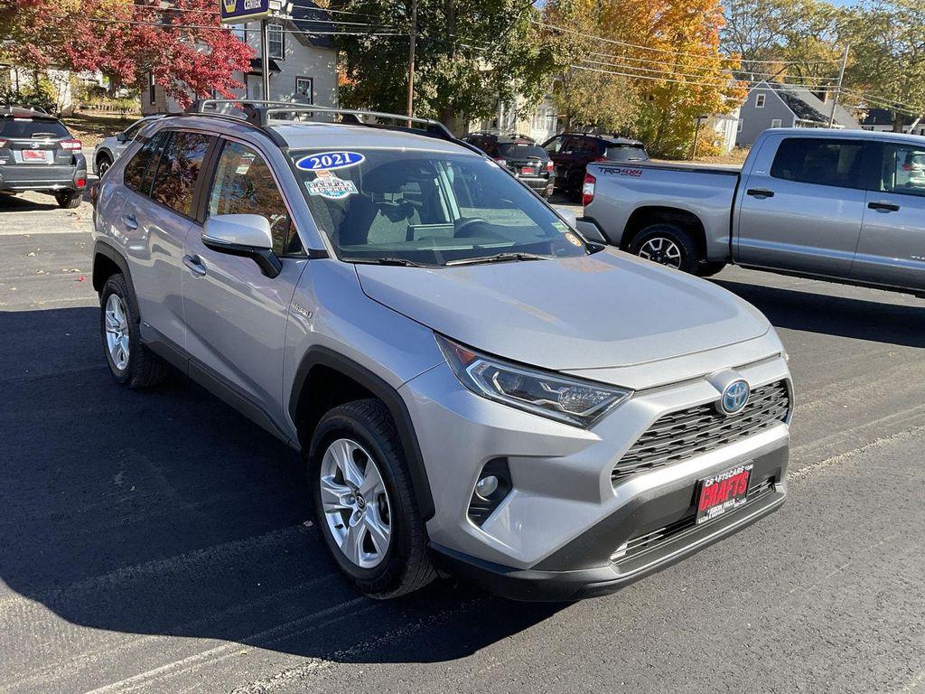 used 2021 Toyota RAV4 Hybrid car, priced at $24,990