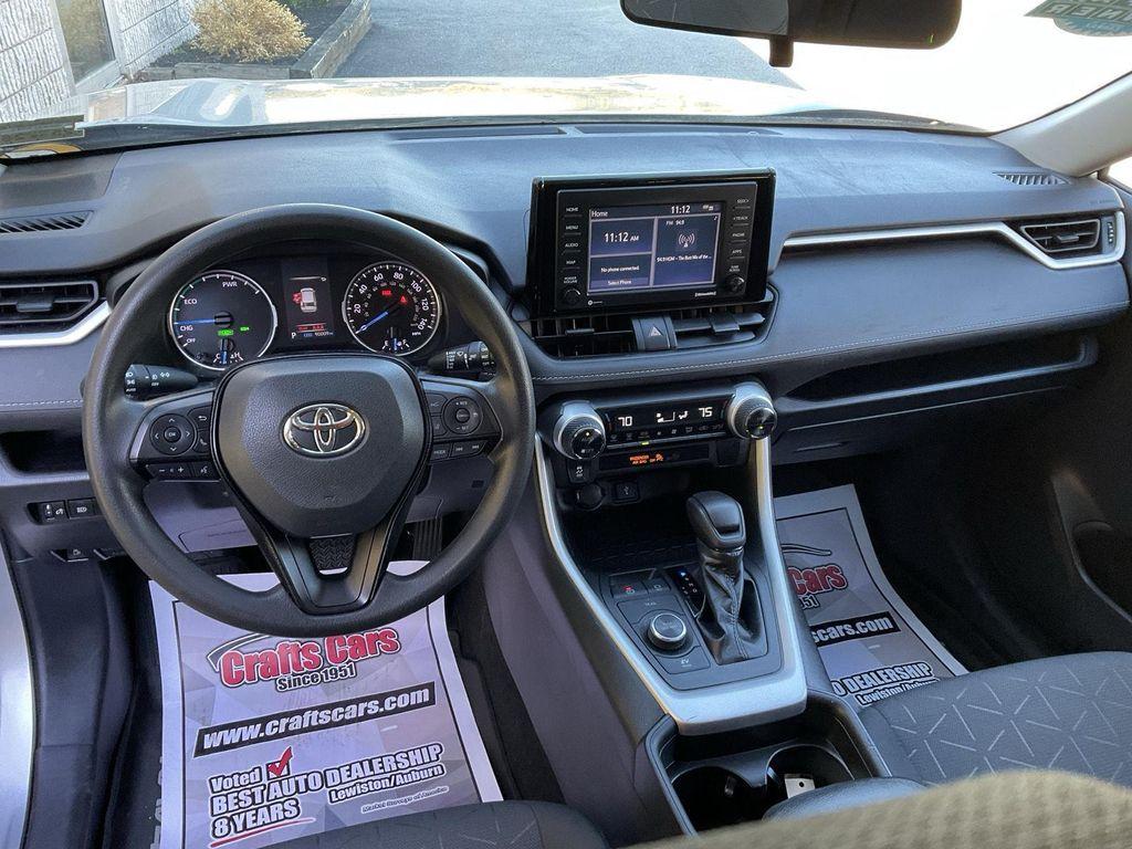 used 2021 Toyota RAV4 Hybrid car, priced at $24,990