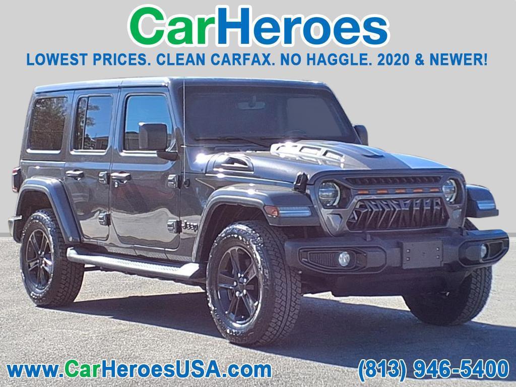 used 2022 Jeep Wrangler Unlimited car, priced at $28,994