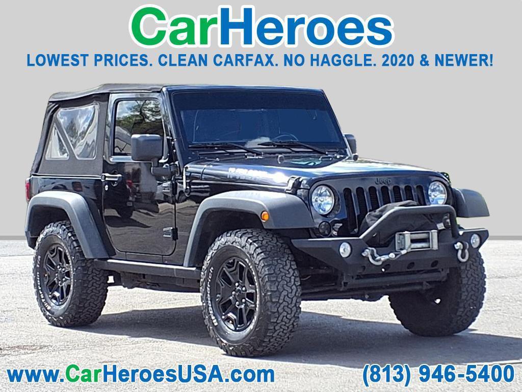 used 2017 Jeep Wrangler car, priced at $15,484