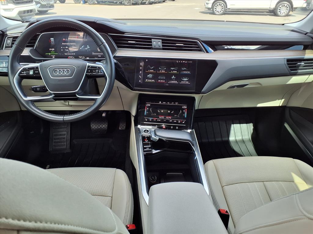 used 2021 Audi e-tron car, priced at $22,497