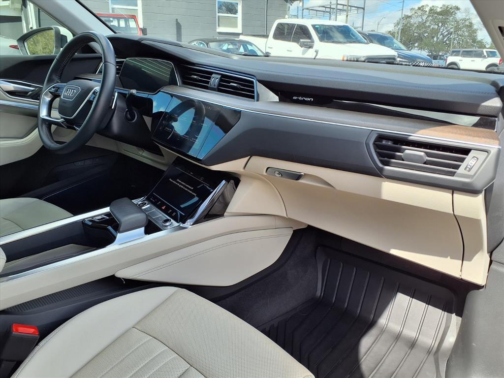 used 2021 Audi e-tron car, priced at $22,497
