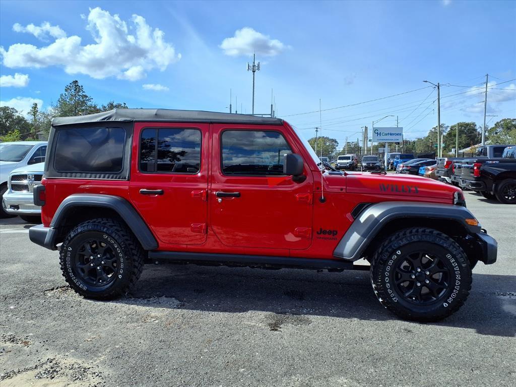 used 2021 Jeep Wrangler Unlimited car, priced at $19,994