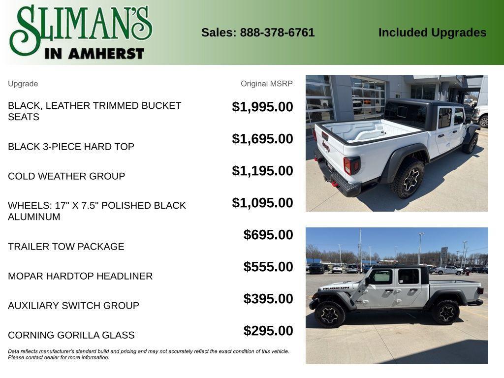 used 2022 Jeep Gladiator car, priced at $38,500