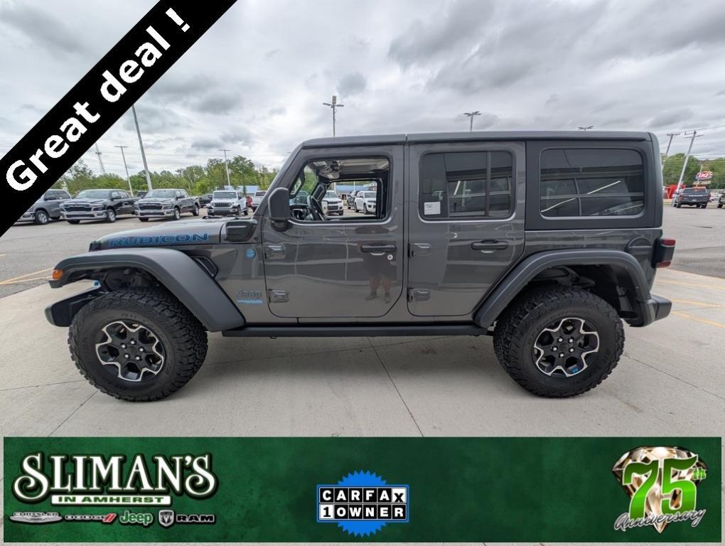 used 2022 Jeep Wrangler Unlimited 4xe car, priced at $29,991