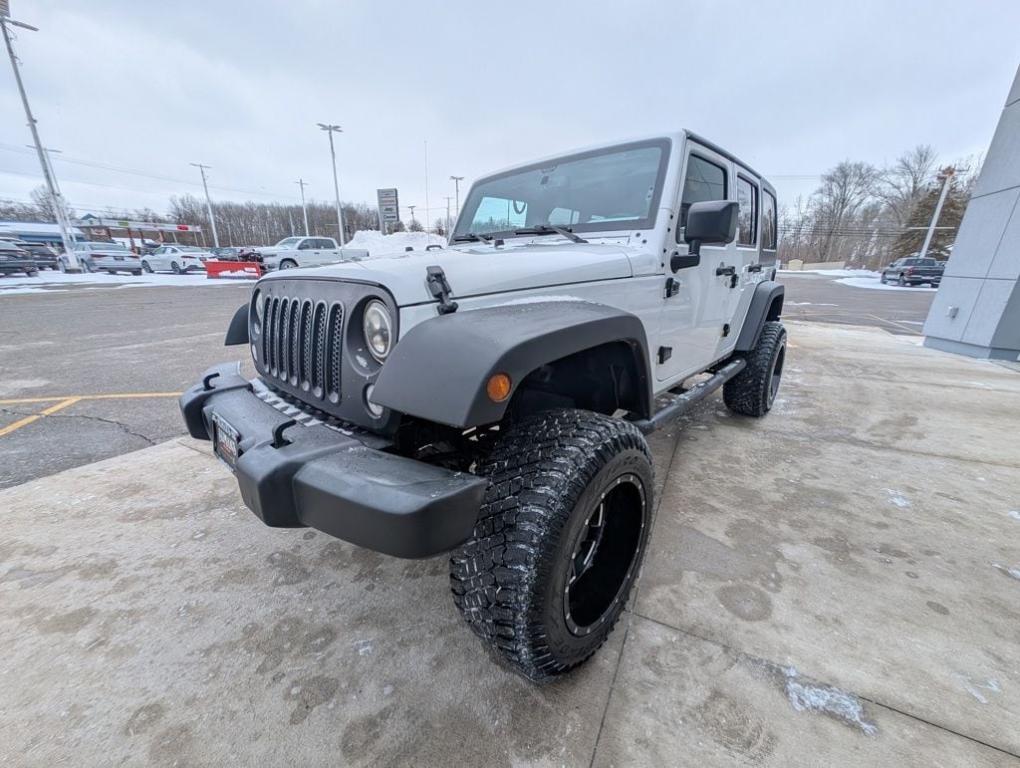 used 2017 Jeep Wrangler Unlimited car, priced at $15,500