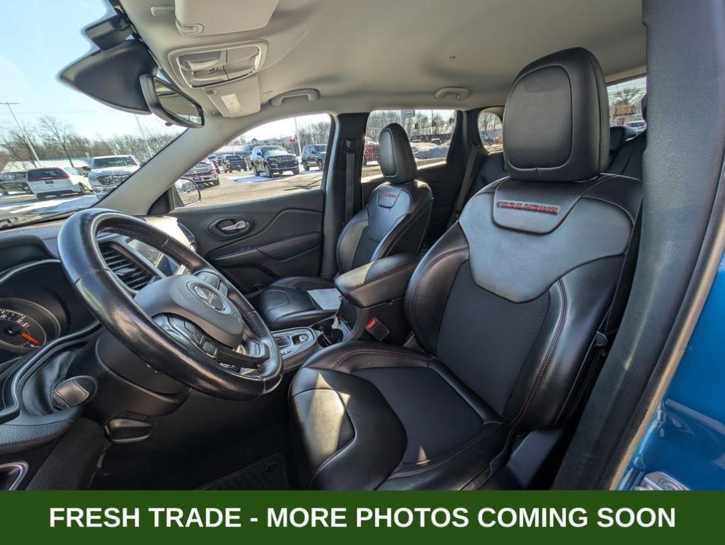 used 2021 Jeep Cherokee car, priced at $18,591