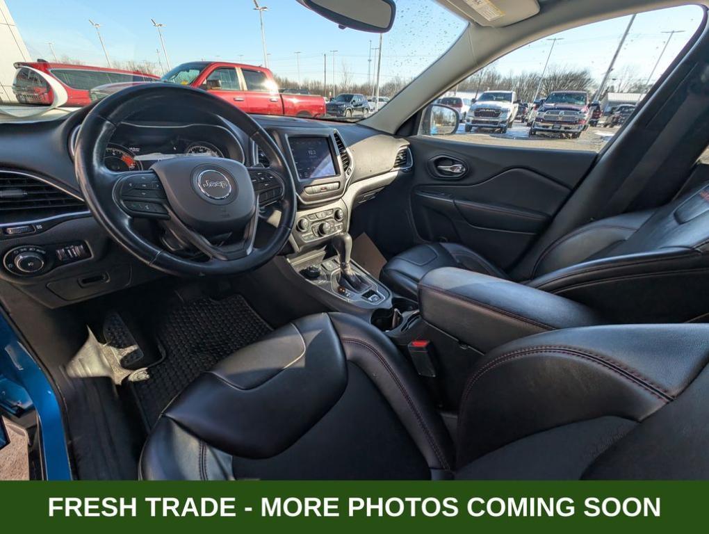 used 2021 Jeep Cherokee car, priced at $18,591