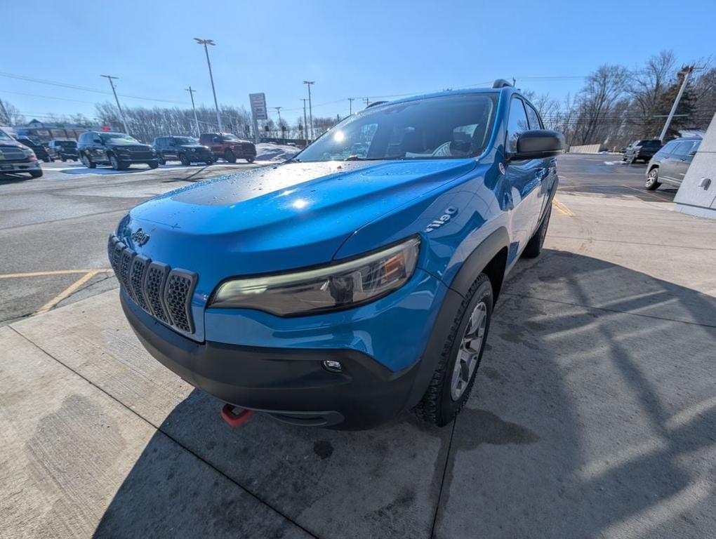 used 2021 Jeep Cherokee car, priced at $18,591