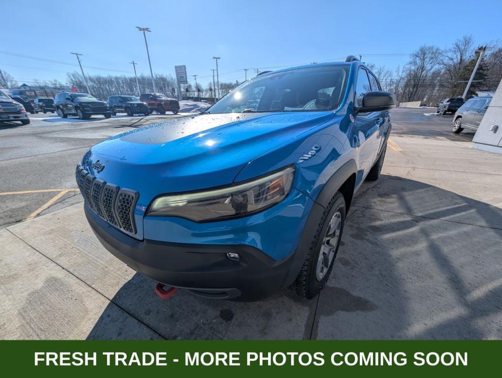 used 2021 Jeep Cherokee car, priced at $18,591