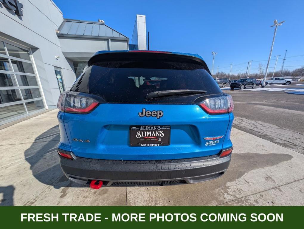 used 2021 Jeep Cherokee car, priced at $18,591