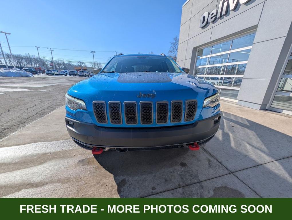 used 2021 Jeep Cherokee car, priced at $18,591