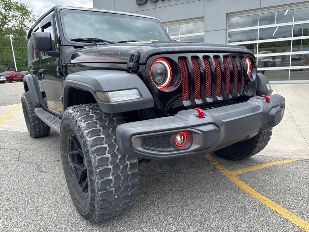 used 2018 Jeep Wrangler Unlimited car, priced at $21,000