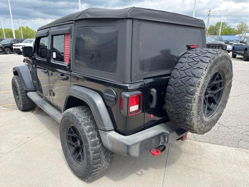 used 2018 Jeep Wrangler Unlimited car, priced at $21,000