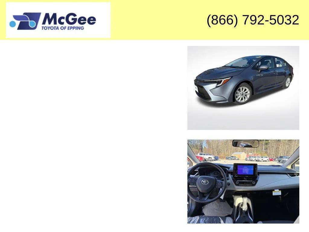 new 2026 Toyota Corolla Hybrid car, priced at $26,888