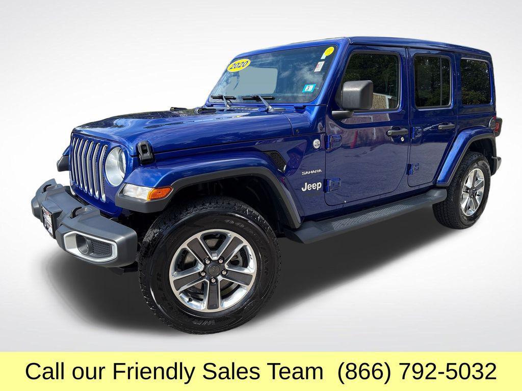 used 2020 Jeep Wrangler Unlimited car, priced at $23,908
