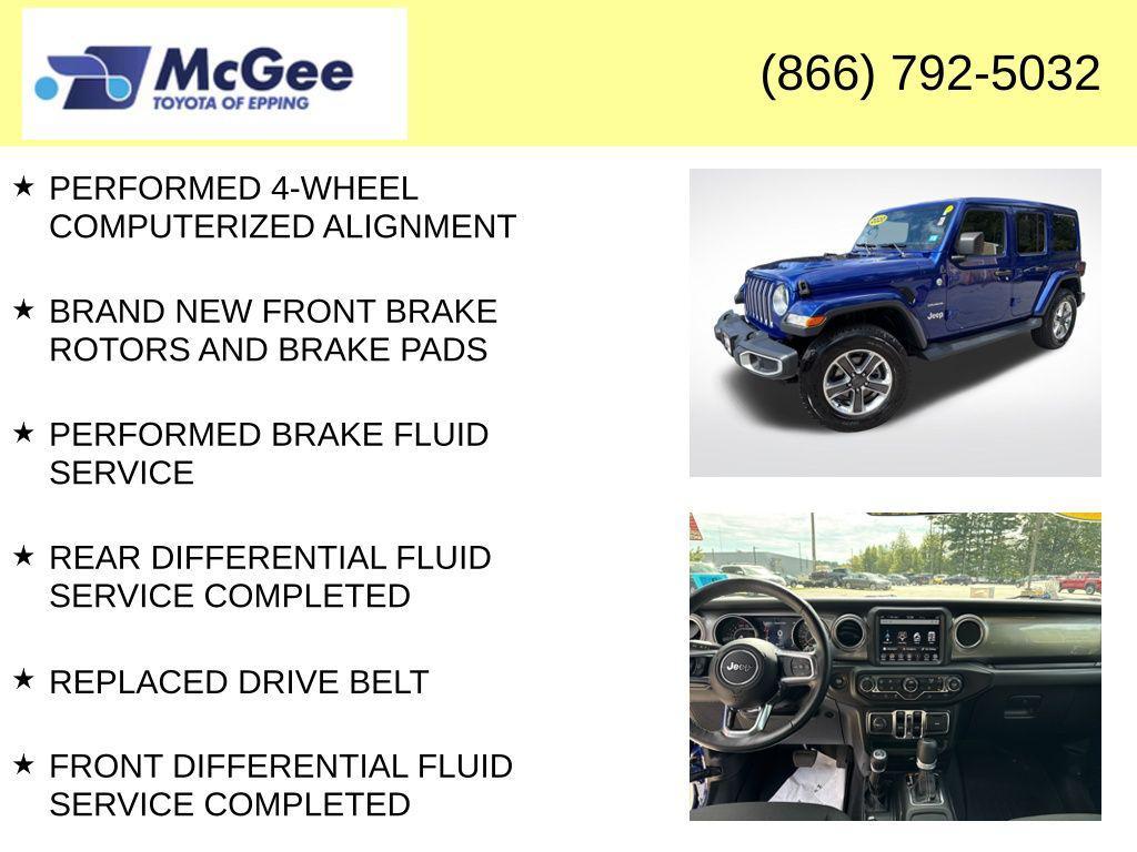 used 2020 Jeep Wrangler Unlimited car, priced at $23,908