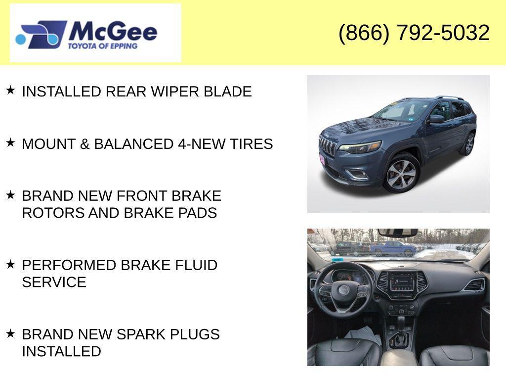 used 2019 Jeep Cherokee car, priced at $16,524