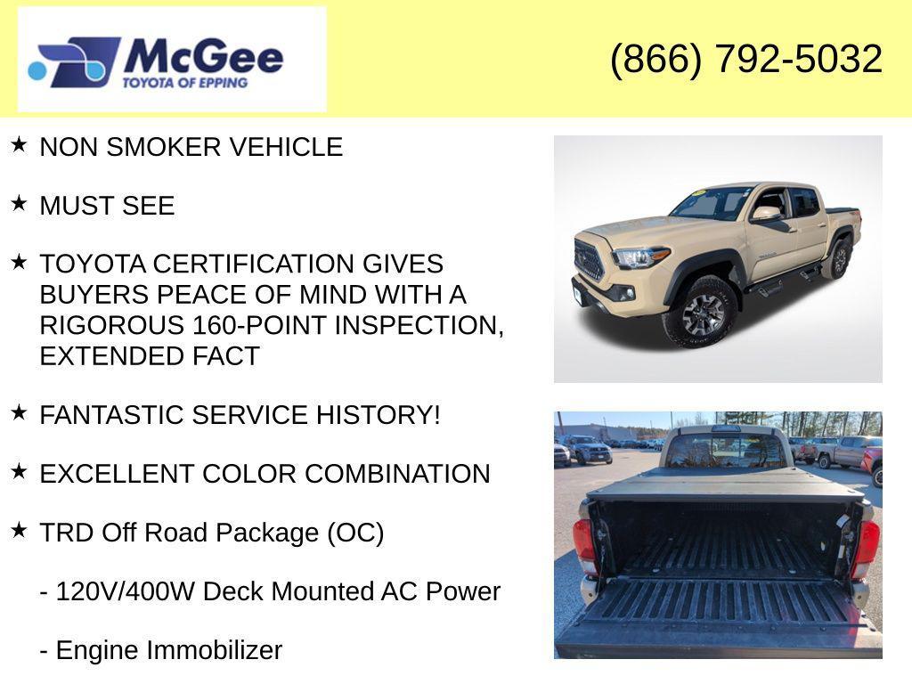 used 2019 Toyota Tacoma car, priced at $31,351