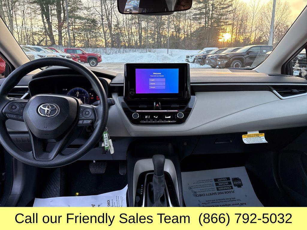 new 2026 Toyota Corolla car, priced at $24,624