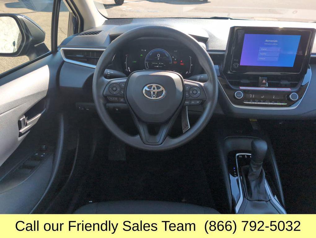 new 2026 Toyota Corolla Hybrid car, priced at $27,599