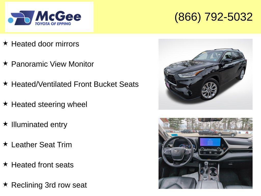 used 2023 Toyota Highlander car, priced at $38,776