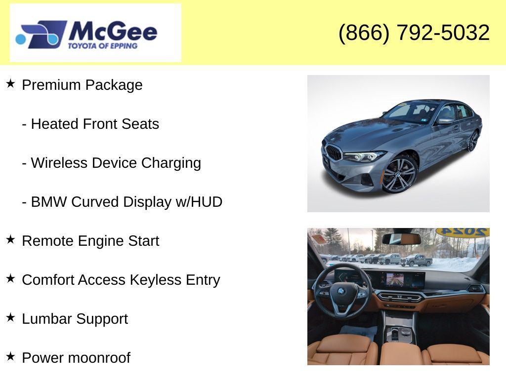 used 2024 BMW 330 car, priced at $34,829