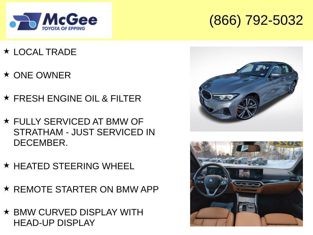 used 2024 BMW 330 car, priced at $34,829