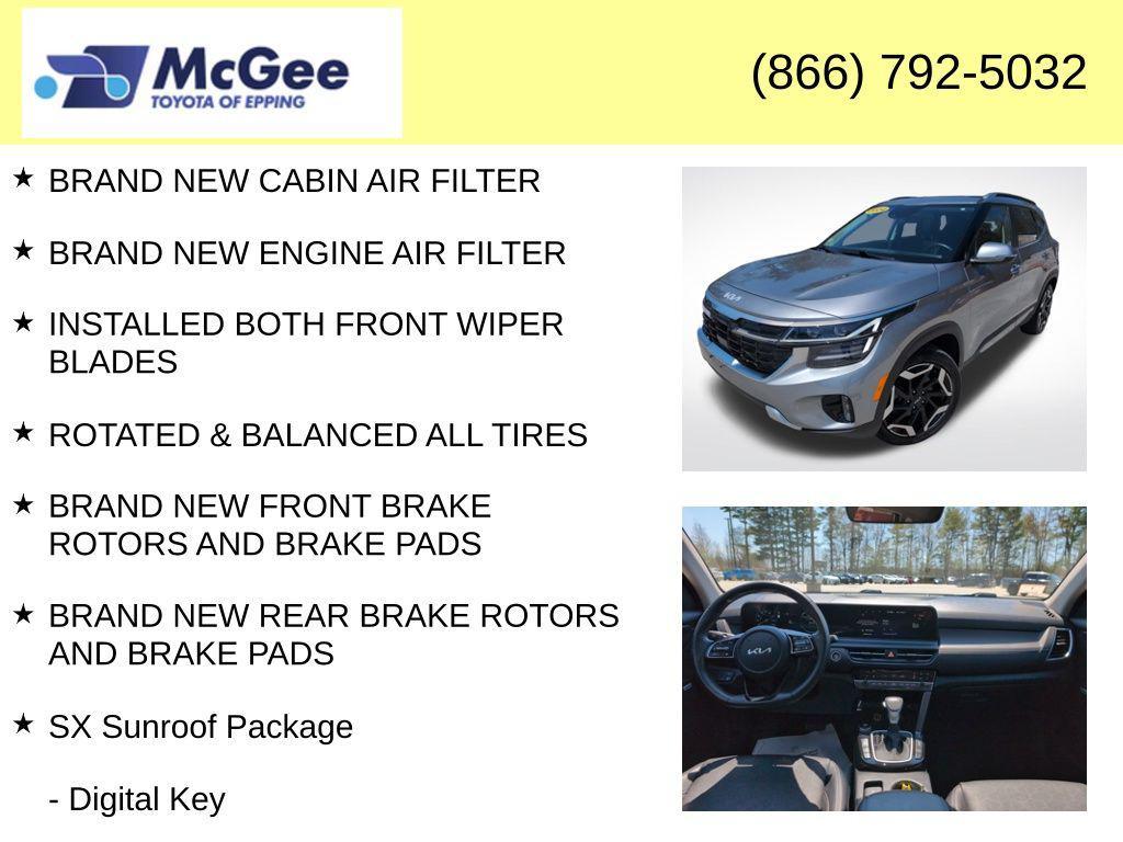 used 2024 Kia Seltos car, priced at $24,599