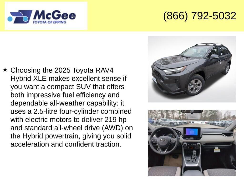 new 2025 Toyota RAV4 Hybrid car, priced at $35,893