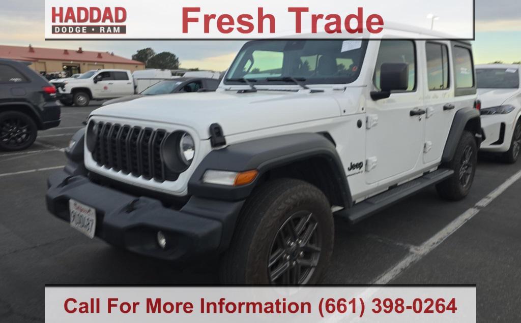 used 2024 Jeep Wrangler car, priced at $30,495